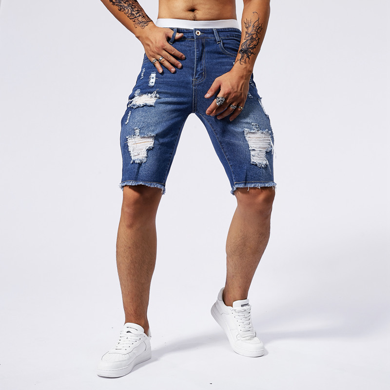 2025 yaz yeni erkek yırtık kot - Streetwear Brand Denim incelemesi ve fiyatı