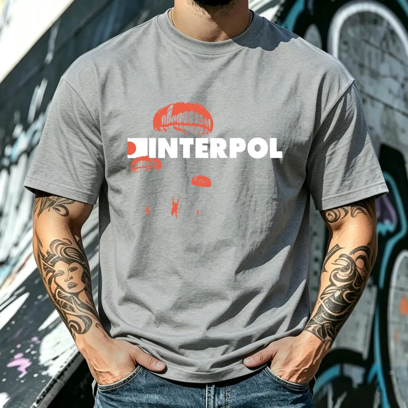 Yıkanmış T-Shirt, Interpol gru - Streetwear Brand Vintage incelemesi ve fiyatı